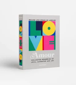 Album photo brodé - Amour