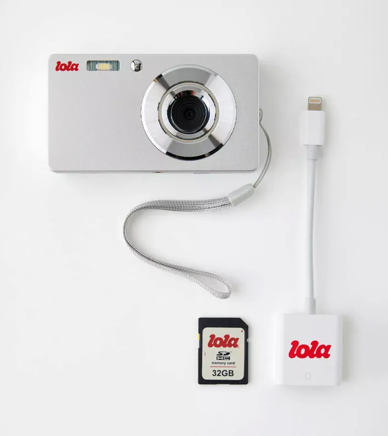 Appareil photo numérique Lola et accessoires
