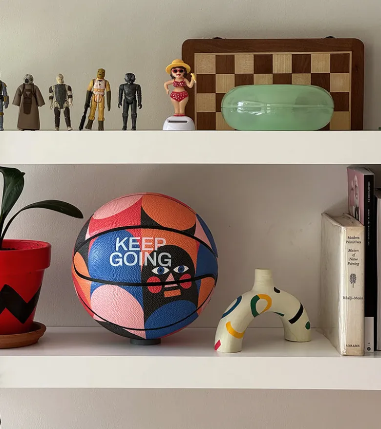 Ballon de basket design - KEEP GOING