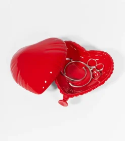 Boite à rangement ballon coeur