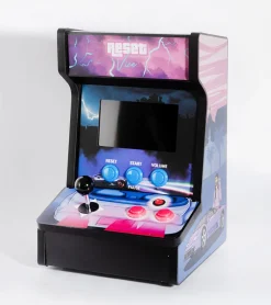 Borne d'arcade rétro en bois 190 jeux (grand modèle)