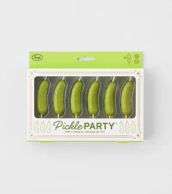 Bougies d'anniversaire cornichons
