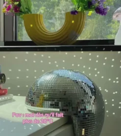 Boule disco fondue