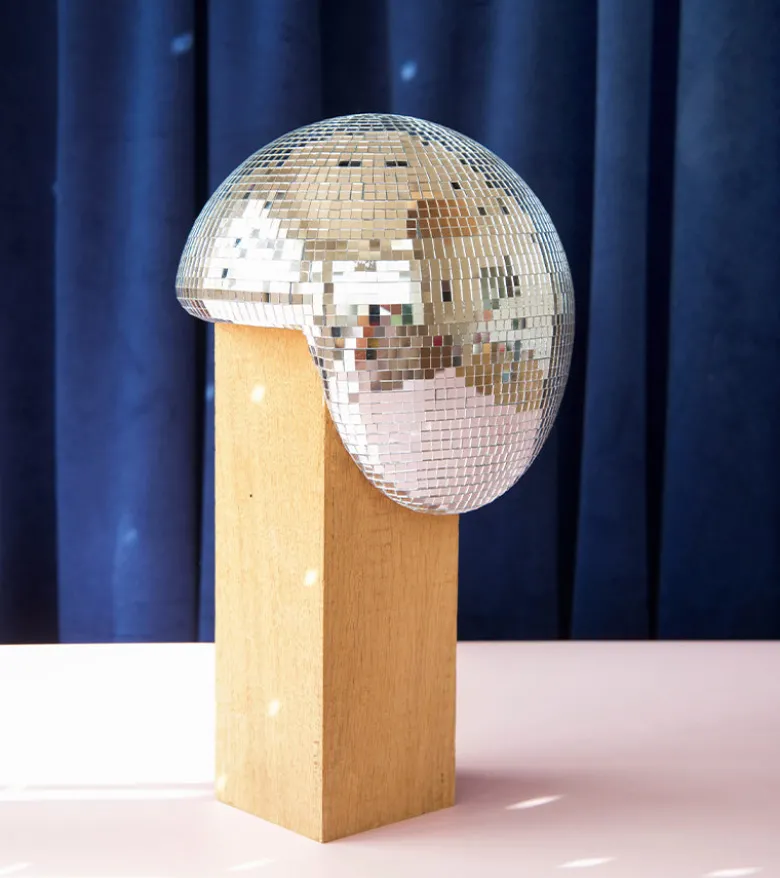 Boule disco fondue