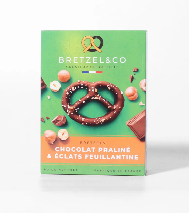 Bretzels enrobés de chocolat