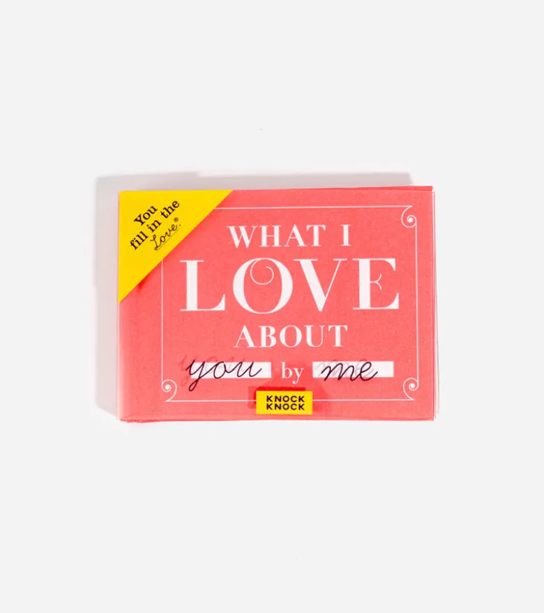 Carnet à remplir : What I Love about You