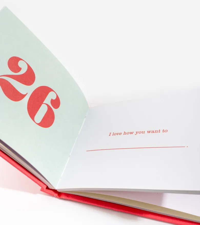 Carnet à remplir : What I Love about You