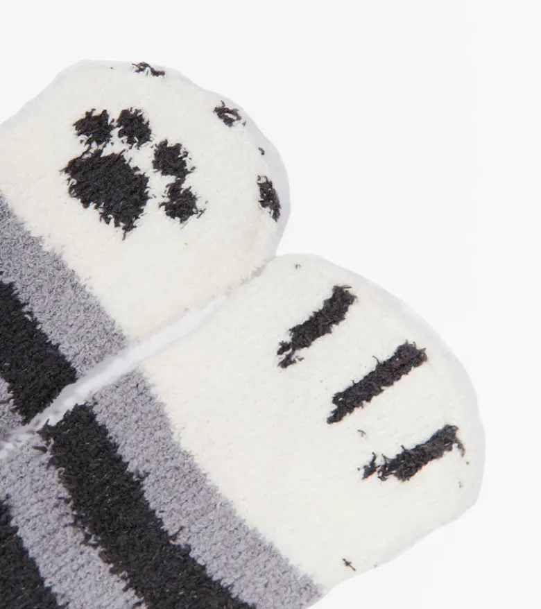Chaussettes chat en moumoute