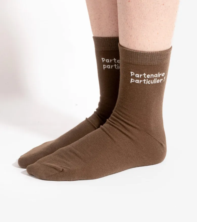 Chaussettes partenaire particulier