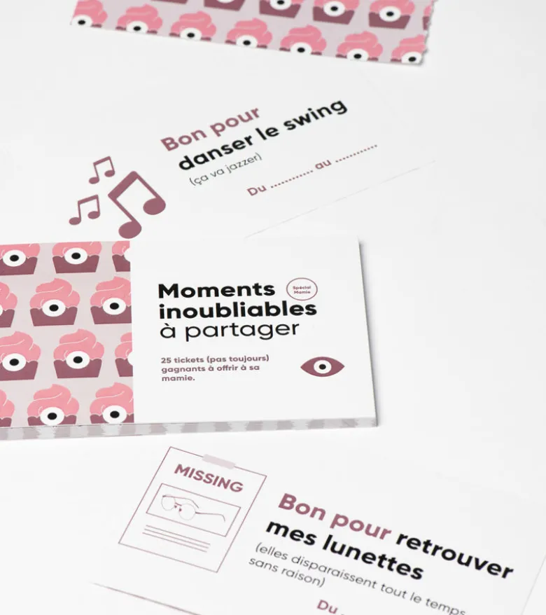 Chéquier mamie - Moment à partager
