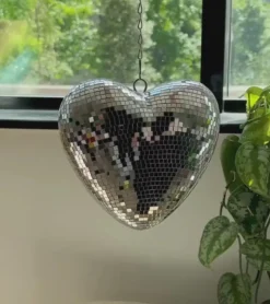 Coeur à suspendre Disco