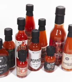 Coffret challenge Pimenté : 10 sauces Extrêmes