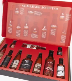 Coffret challenge Pimenté : 10 sauces Extrêmes