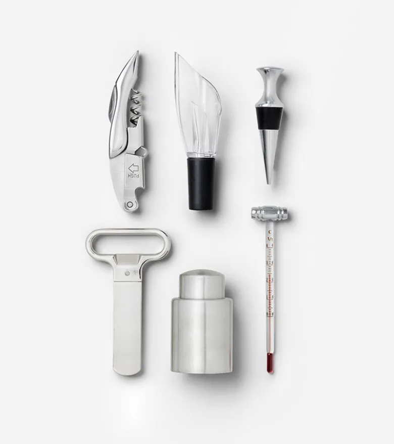 Coffret d’accessoires deluxe - Les Essentiels du vin