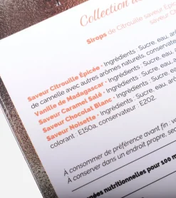 Coffret de mini sirops MONIN