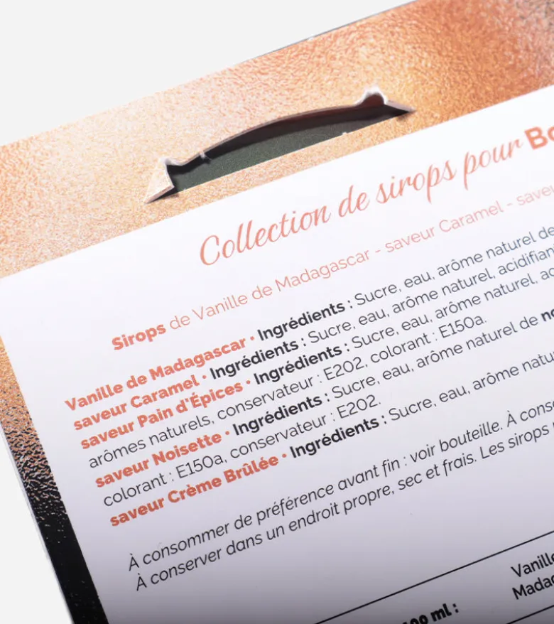 Coffret de mini sirops MONIN