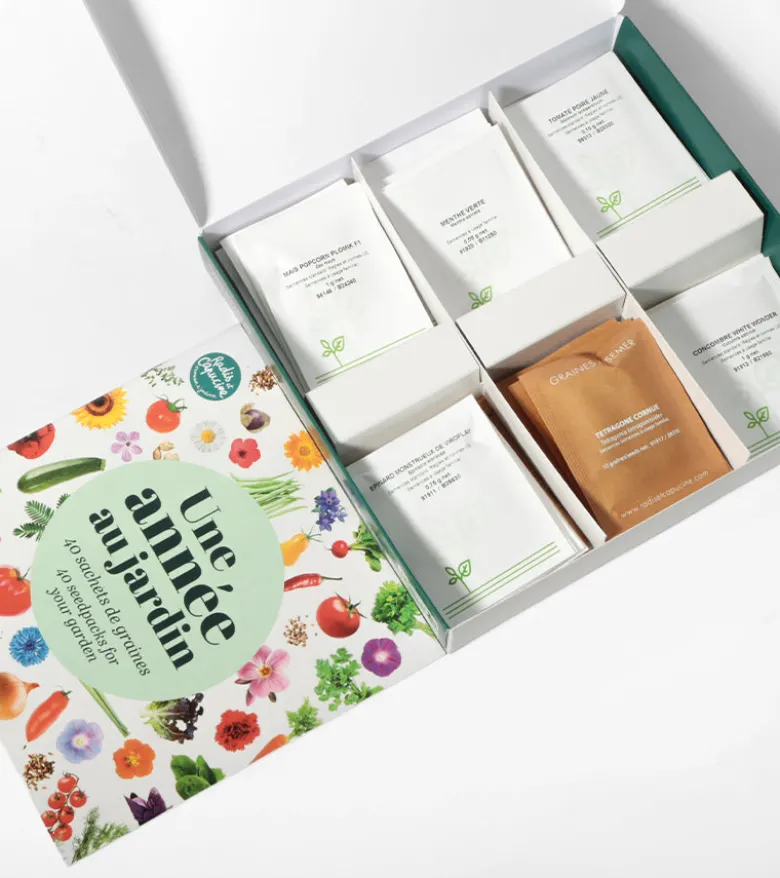 Coffret de 40 sachets de graines