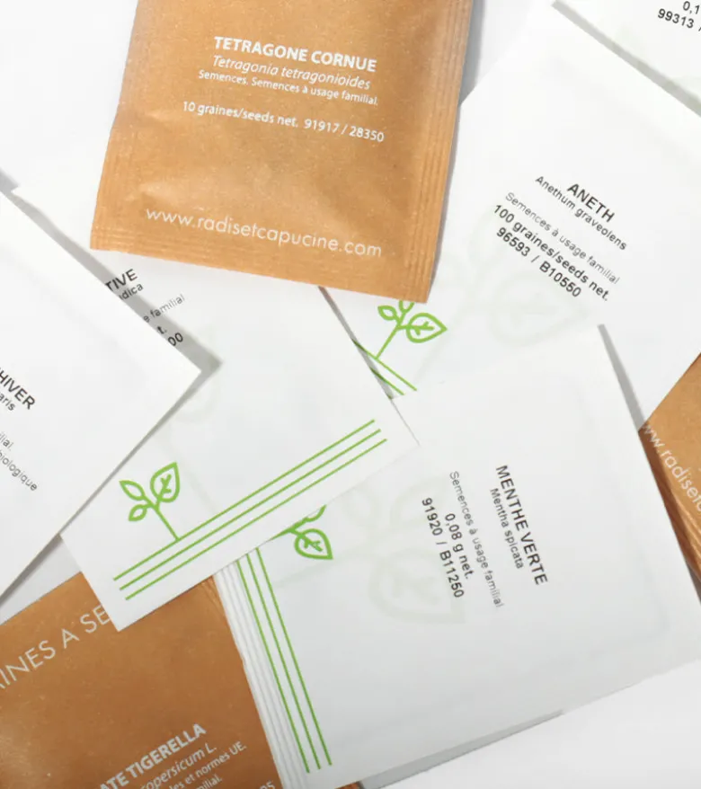 Coffret de 40 sachets de graines