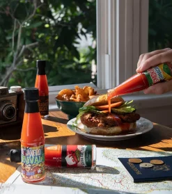 Coffret de 15 sauces piquantes du monde