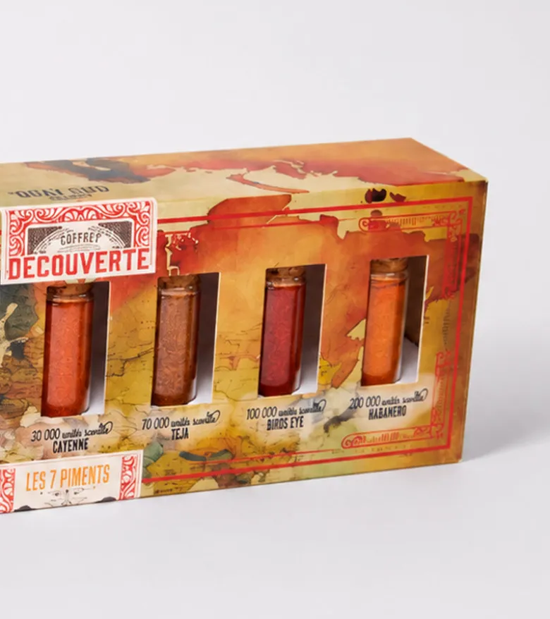 Coffret des 7 piments du monde