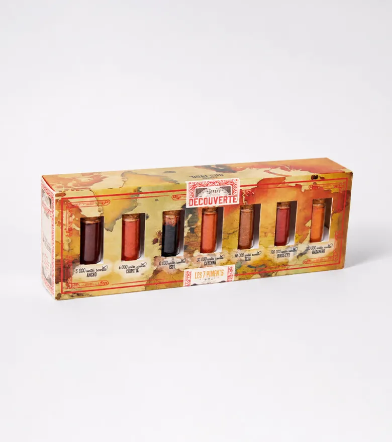 Coffret des 7 piments du monde