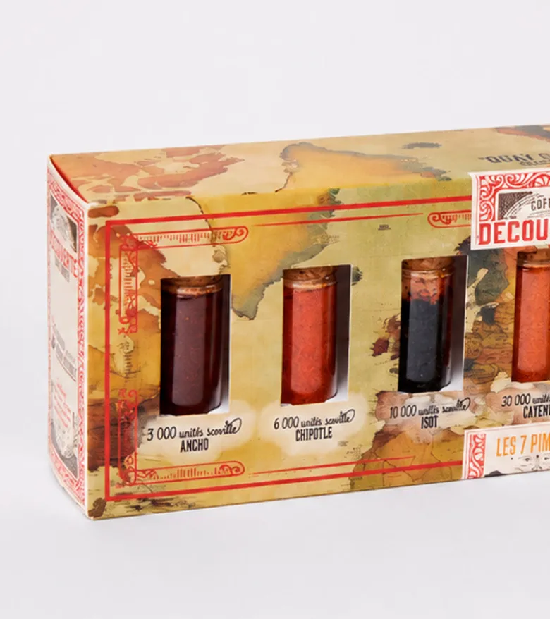 Coffret des 7 piments du monde