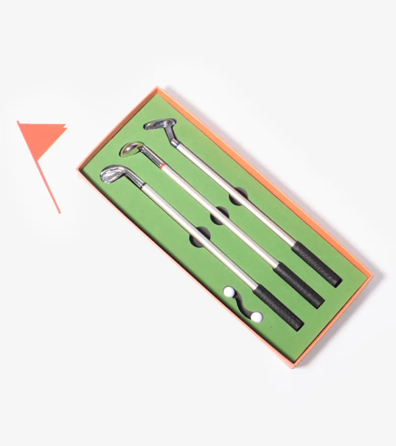 Coffret de stylos clubs de golf