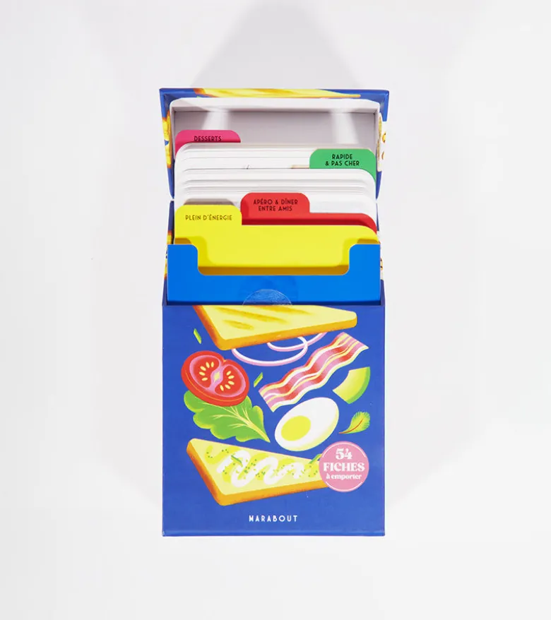 Cooking box Etudiants - la boîte de fiches recettes