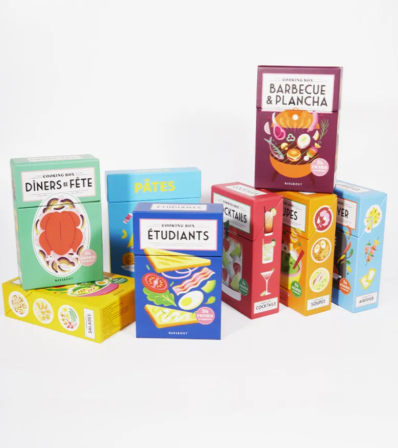 Cooking box Etudiants - la boîte de fiches recettes