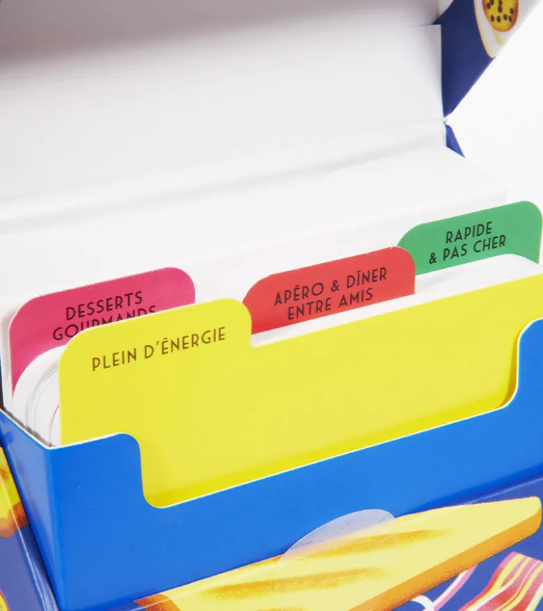 Cooking box Etudiants - la boîte de fiches recettes