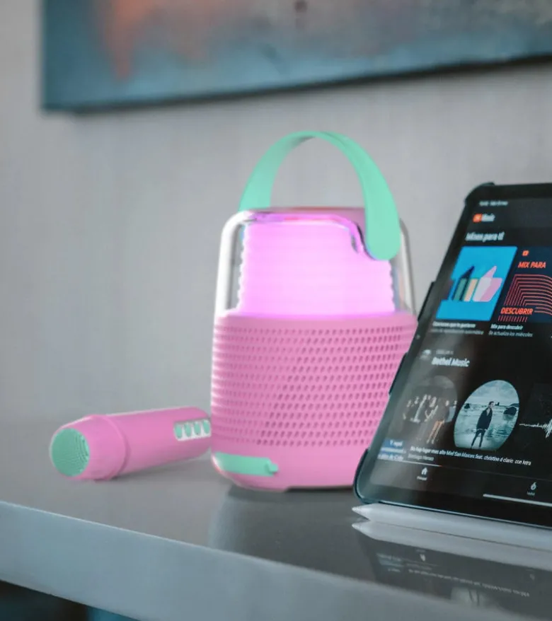 Enceinte avec micro karaoké