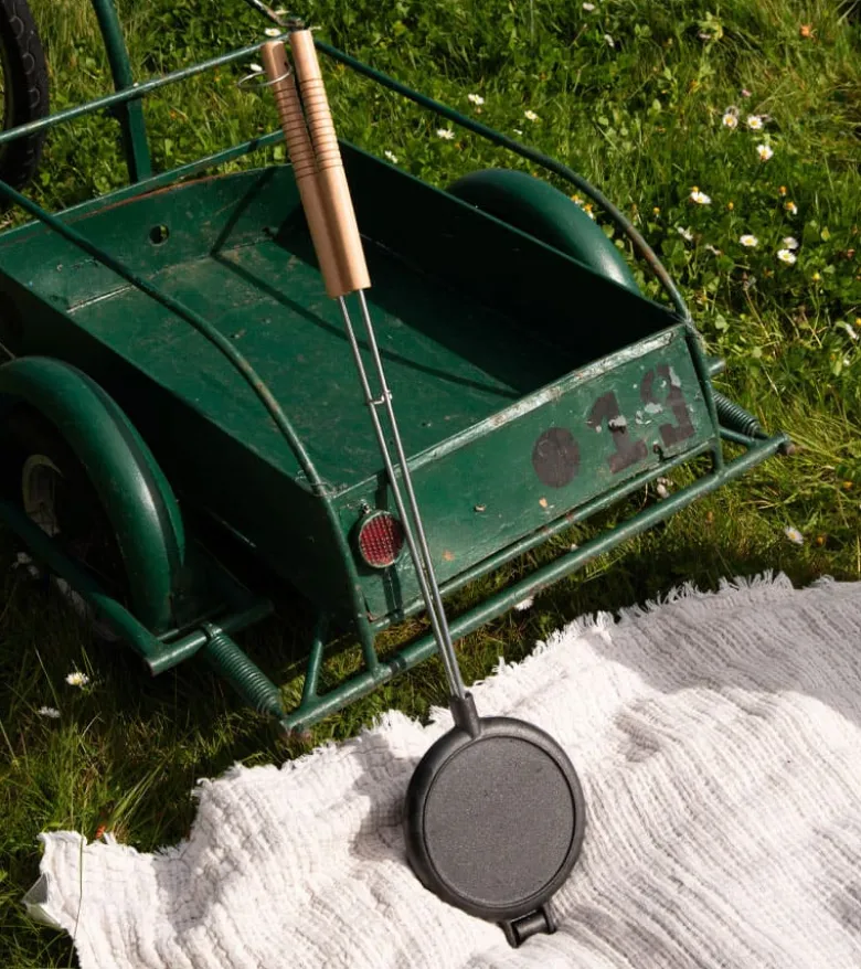 Gaufrier pour barbecue