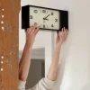 Horloge murale double face DULTON