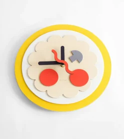 Horloge murale pizza à construire