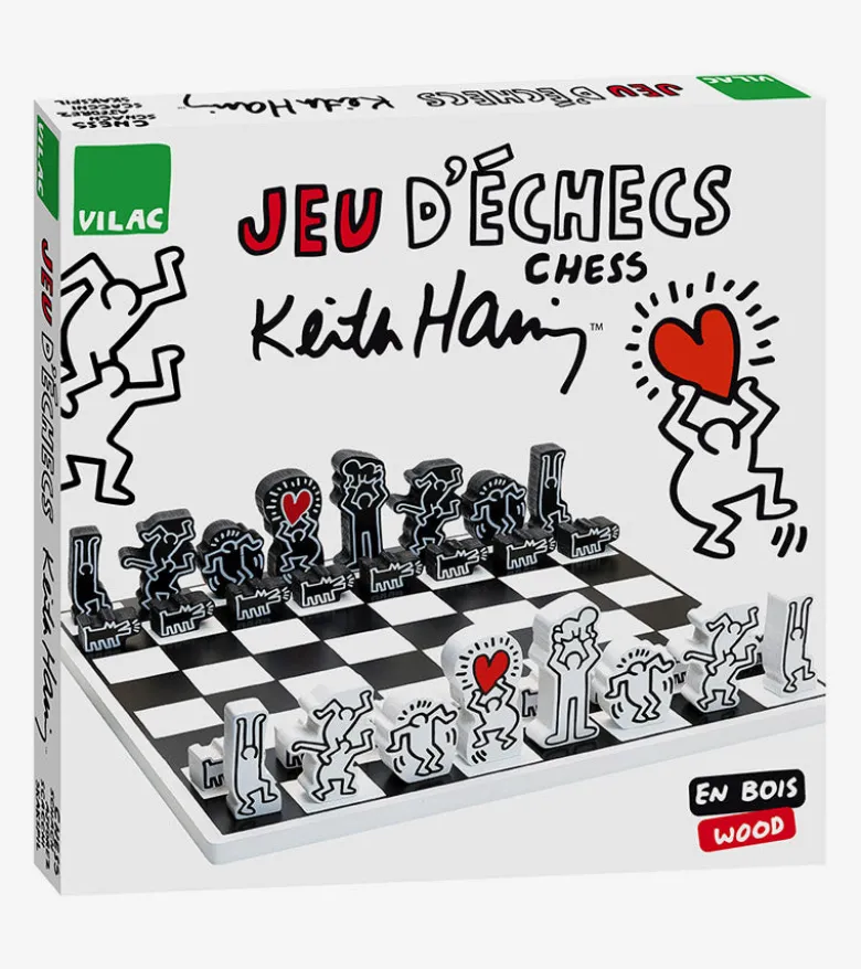 Jeu d'échecs Keith Haring