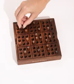 Jeu de Sudoku en bois