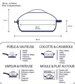 La Fabuleuse poêle 8 en 1 - Cookut