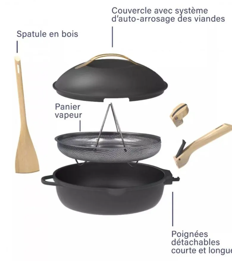 La Fabuleuse poêle 8 en 1 - Cookut
