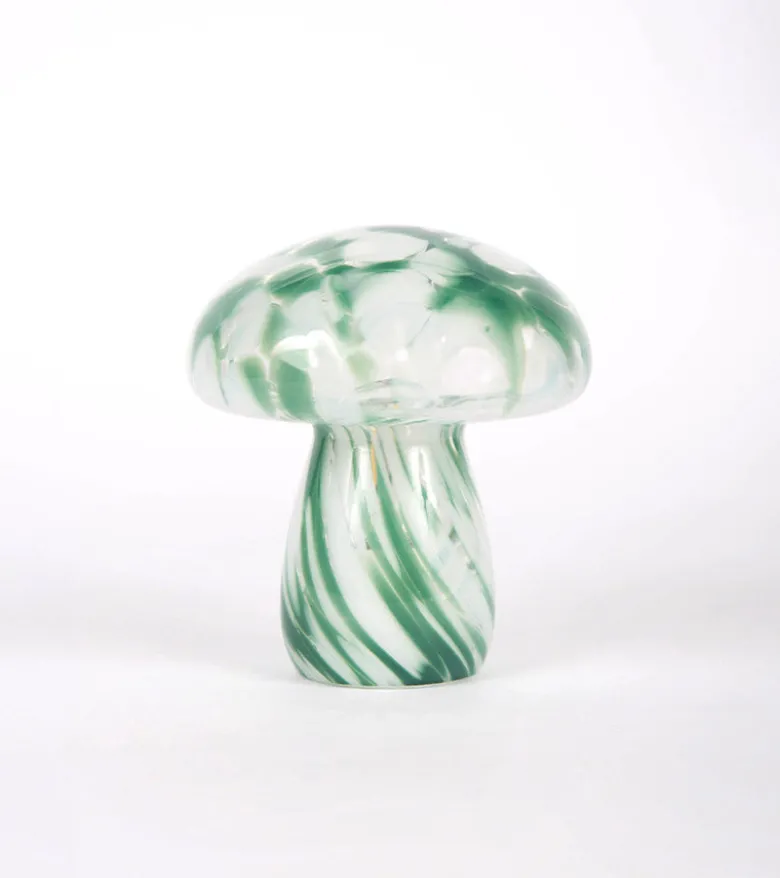 Lampe champignon chips en verre, sans fil