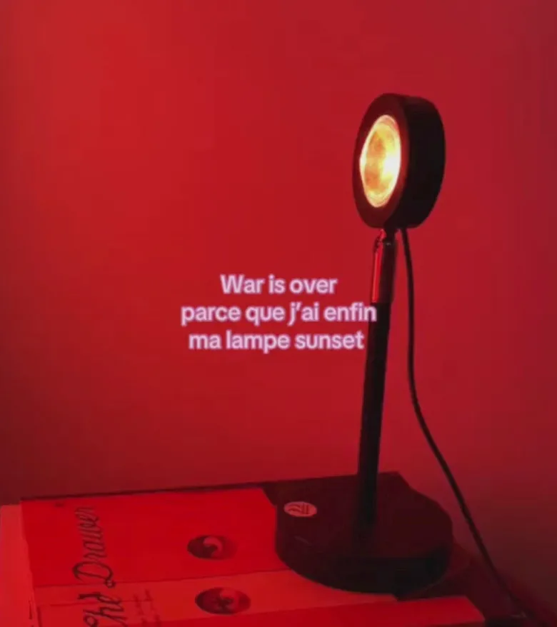 Lampe coucher de soleil