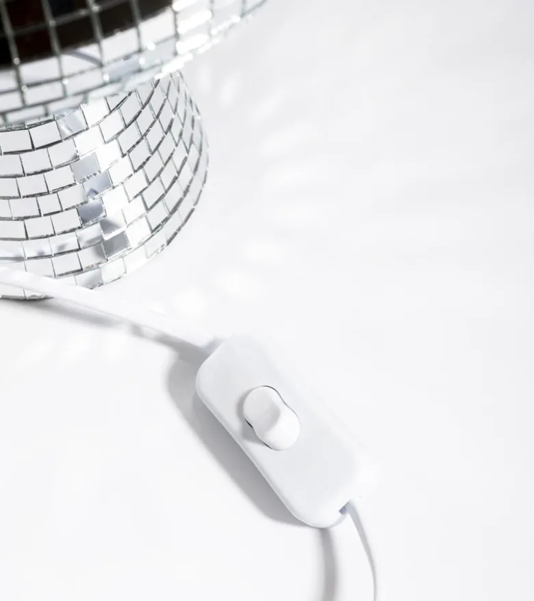 Lampe disco champignon