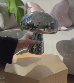 Lampe disco champignon