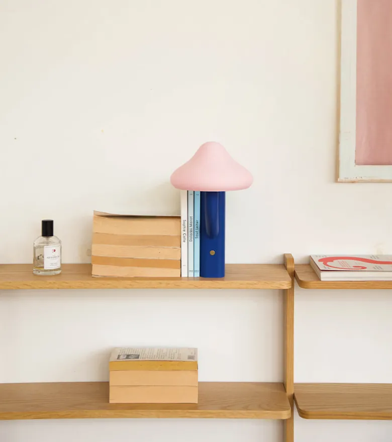 Lampe-livre champignon Myria