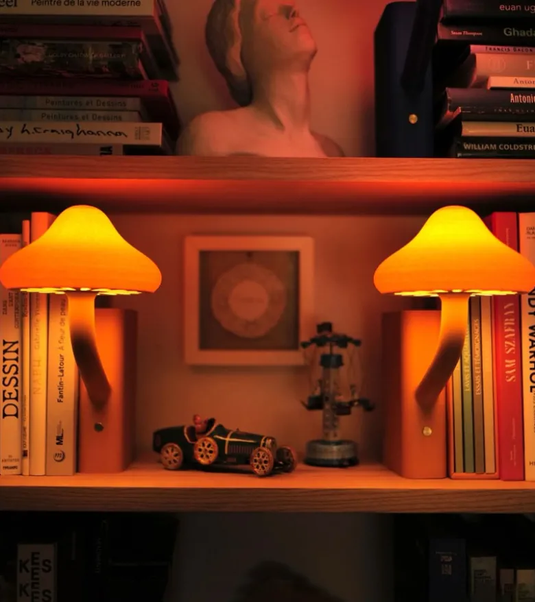 Lampe-livre champignon Myria