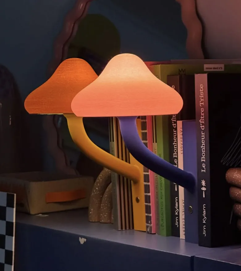 Lampe-livre champignon Myria