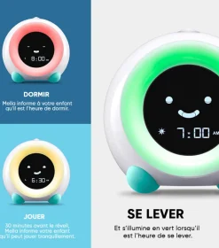 Little Hippo Mella - Réveil intelligent pour enfant