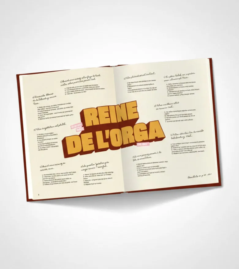 Livre de cuisine - Reine de l'orga
