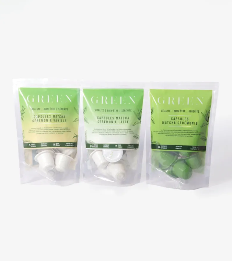 Matcha en capsules