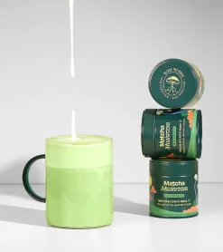 Matcha focus aux champignons adaptogènes
