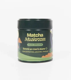 Matcha focus aux champignons adaptogènes